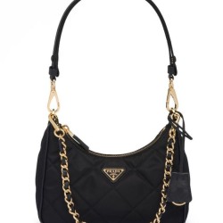 Miglior Prezzo Imitazione Miniborsa Prada Re-Nylon 1BC204 Nera Replica