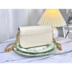 Imitazione Christian Dior 30 Montaigne Avenue Borse Firmate Replica Dusty Avorio Box Pelle di vitello