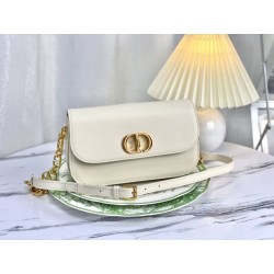 Imitazione Christian Dior 30 Montaigne Avenue Borse Firmate Replica Dusty Avorio Box Pelle di vitello