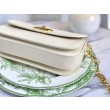 Imitazione Christian Dior 30 Montaigne Avenue Borse Firmate Replica Dusty Avorio Box Pelle di vitello