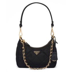 Imitazione Miniborsa Prada Re-Nylon 1BC204 Nera