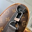 LV M46687 LV Keepall Bandouliere 25 Tela Monogram Macassar