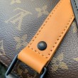 LV M46687 LV Keepall Bandouliere 25 Tela Monogram Macassar