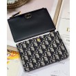 Mini borsa Christian Dior 30 Montaigne Hobo Avenue Blu scuro