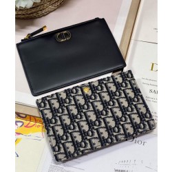 Mini borsa Christian Dior 30 Montaigne Hobo Avenue Blu scuro