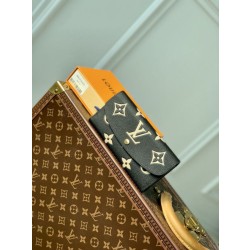 Portafoglio LV Emilie Monogramma bicolore M82340 Nero