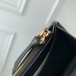 Portafoglio LV Emilie Monogramma bicolore M82340 Nero