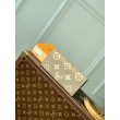 Qualità superiore replica Portafoglio LV Emilie Monogramma bicolore M82341