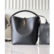 YSL Saint Laurent Le 37 in borsa lucida nera