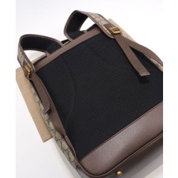 Zaino medio Gucci Ophidia GG 745718 Caffè scuro