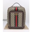 Zaino medio Gucci Ophidia GG 745718 Caffè scuro