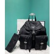 Zaino medio Prada Re-Nylon 1BZ811 Nero