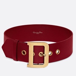 Miglior Prezzo Qualità superiore replica Cintura Dior Diorquake 55MM Rossa Replica