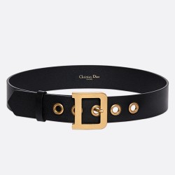 Miglior Prezzo Cintura Dior Diorquake 35MM Nera Replica
