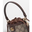 Borse Replica Alta Qualità a secchiello mini Gucci Ophidia 760199 Caffè scuro