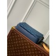 Replica Perfetta a tracolla LV Trio in pelle con monogramma in rilievo M46604