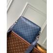 Borse Firmate Replica a tracolla LV Trio in pelle Damier Infini N40438