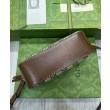 Borse Replica fedele piccola Gucci Horsebit 1955 760196 Caffè