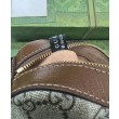 Borse Replica fedele piccola Gucci Horsebit 1955 760196 Caffè