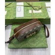 Borse Replica fedele piccola Gucci Horsebit 1955 760196 Caffè