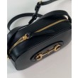 Qualità premium Borse Replica piccola Gucci Horsebit 1955 Evolve 760196 Nera