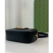 Qualità premium Borse Replica piccola Gucci Horsebit 1955 Evolve 760196 Nera