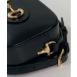 Qualità premium Borse Replica piccola Gucci Horsebit 1955 Evolve 760196 Nera