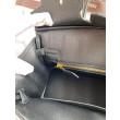 Borsa Hermes Birkin 25 Retourne fatta a mano nera Clemence Borsa Hermes Birkin 25 Retourne fatta a mano nera Clemence