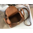 Borsa Hermes Lindy Mini Clemence in pelle di vitello dorata Borsa Hermes Lindy Mini Clemence in pelle di vitello dorata