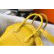 Borsa Hermes Lindy Mini Clemence in pelle di vitello gialla Borsa Hermes Lindy Mini Clemence in pelle di vitello gialla