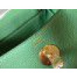 Borsa Hermes Lindy Mini Clemence in pelle di vitello verde Borsa Hermes Lindy Mini Clemence in pelle di vitello verde