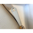 Borse Imitazioni Hermes Mini Lindy Clemence grigio perla