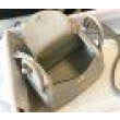 Borse Imitazioni Hermes Mini Lindy Clemence grigio perla