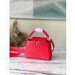 Borsa mini LV Capucines in pelle Taurillon rossa M56845