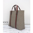 Borse Replica tote media Gucci GG Tender 763287 Caffè scuro
