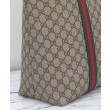 Borse Replica tote media Gucci GG Tender 763287 Caffè scuro