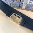 Cintura Dior 30 Montaigne 40MM Pelle di vitello liscia Nera Cintura Dior 30 Montaigne 40MM Pelle di vitello liscia Nera
