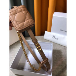 Cintura Dior Caro 15MM con custodia rimovibile Beige