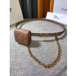 Cintura Dior Caro 15MM con custodia rimovibile Beige Cintura Dior Caro 15MM con custodia rimovibile Beige