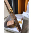 Cintura Dior Caro 15MM con custodia rimovibile Beige Cintura Dior Caro 15MM con custodia rimovibile Beige