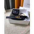 Cintura Dior Caro 15MM con custodia rimovibile Nera Cintura Dior Caro 15MM con custodia rimovibile Nera
