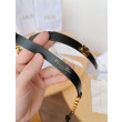 Cintura Dior Caro 15MM in pelle di vitello e catena Nera Cintura Dior Caro 15MM in pelle di vitello e catena Nera