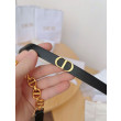 Cintura Dior Caro 15MM in pelle di vitello e catena Nera Cintura Dior Caro 15MM in pelle di vitello e catena Nera