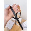 Cintura Dior Caro 15MM in pelle di vitello e catena Nera Cintura Dior Caro 15MM in pelle di vitello e catena Nera