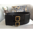 Cintura Dior D-Vita 100 mm Nera Cintura Dior D-Vita 100 mm Nera