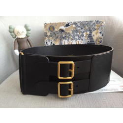 Cintura Dior D-Vita 100 mm Nera