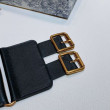 Cintura Dior D-Vita 100 mm Nera Cintura Dior D-Vita 100 mm Nera