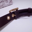 Qualità superiore replica Cintura Dior Diorquake 35MM Bordeaux