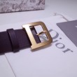 Qualità superiore replica Cintura Dior Diorquake 35MM Bordeaux