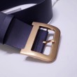 Alta gamma replica Cintura Dior Diorquake 55MM Blu scuro